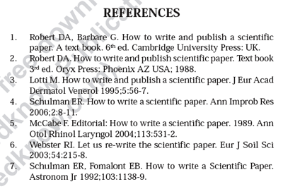 How to write scientific report