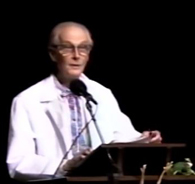 William Lipscomb, 1996 Ig Nobel Prize Ceremony