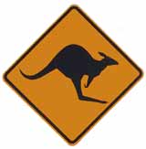 Kangaroo-Crossing