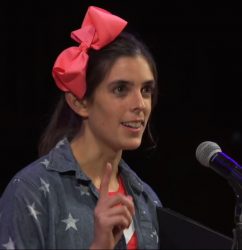 Dakota McCoy, 2018 Ig Nobel Prize Ceremony